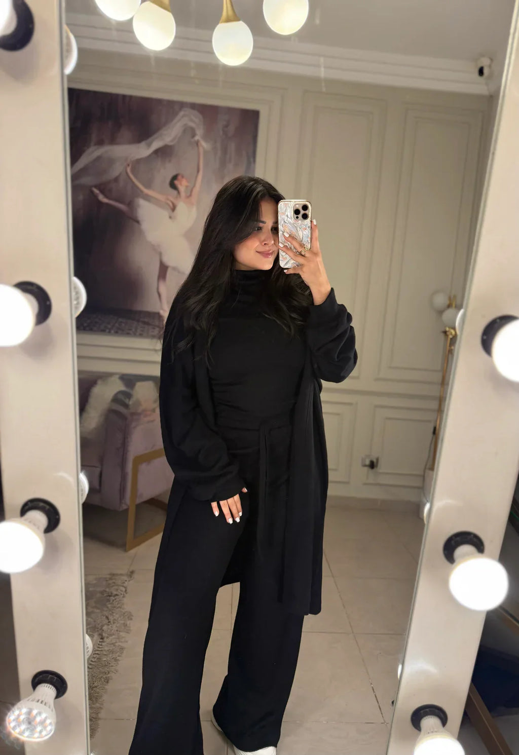 CH-604 Winter Glam 3-Piece Fleece Outfit - Saimwear