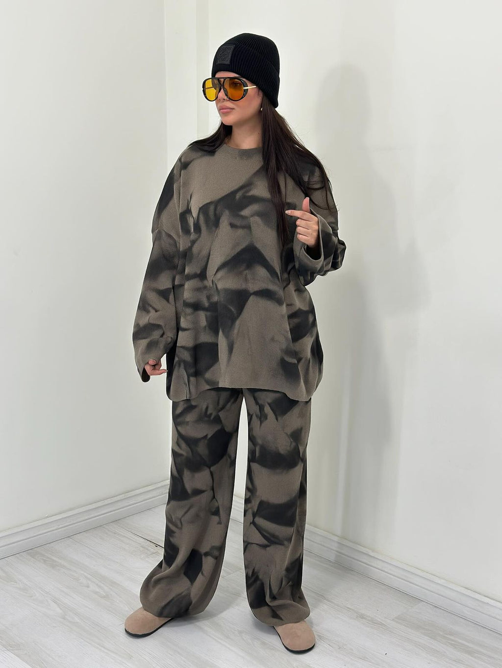 CH 594 - Urban Smoke Co-Ord Set - Saimwear