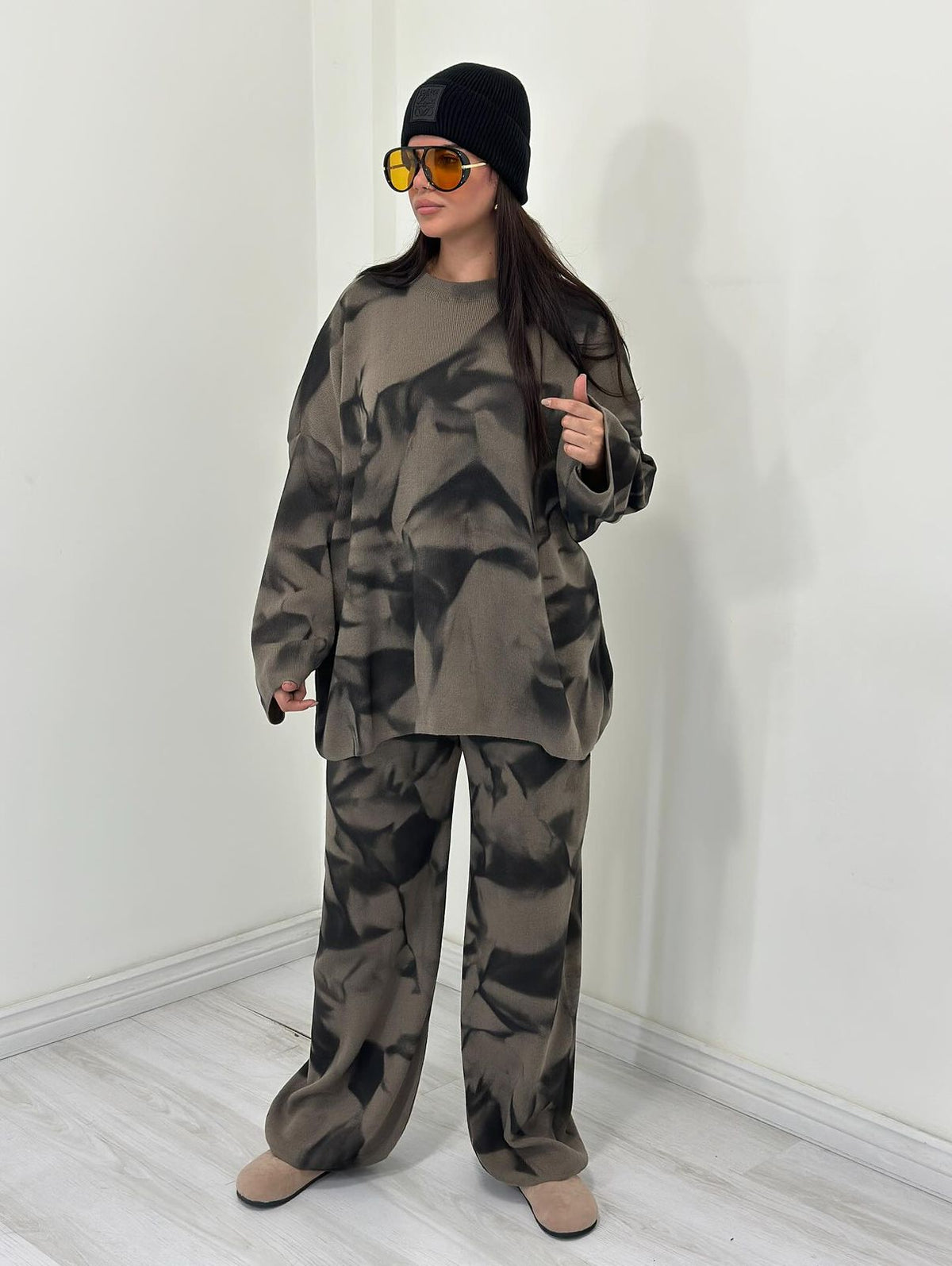 CH 594 - Urban Smoke Co-Ord Set - Saimwear