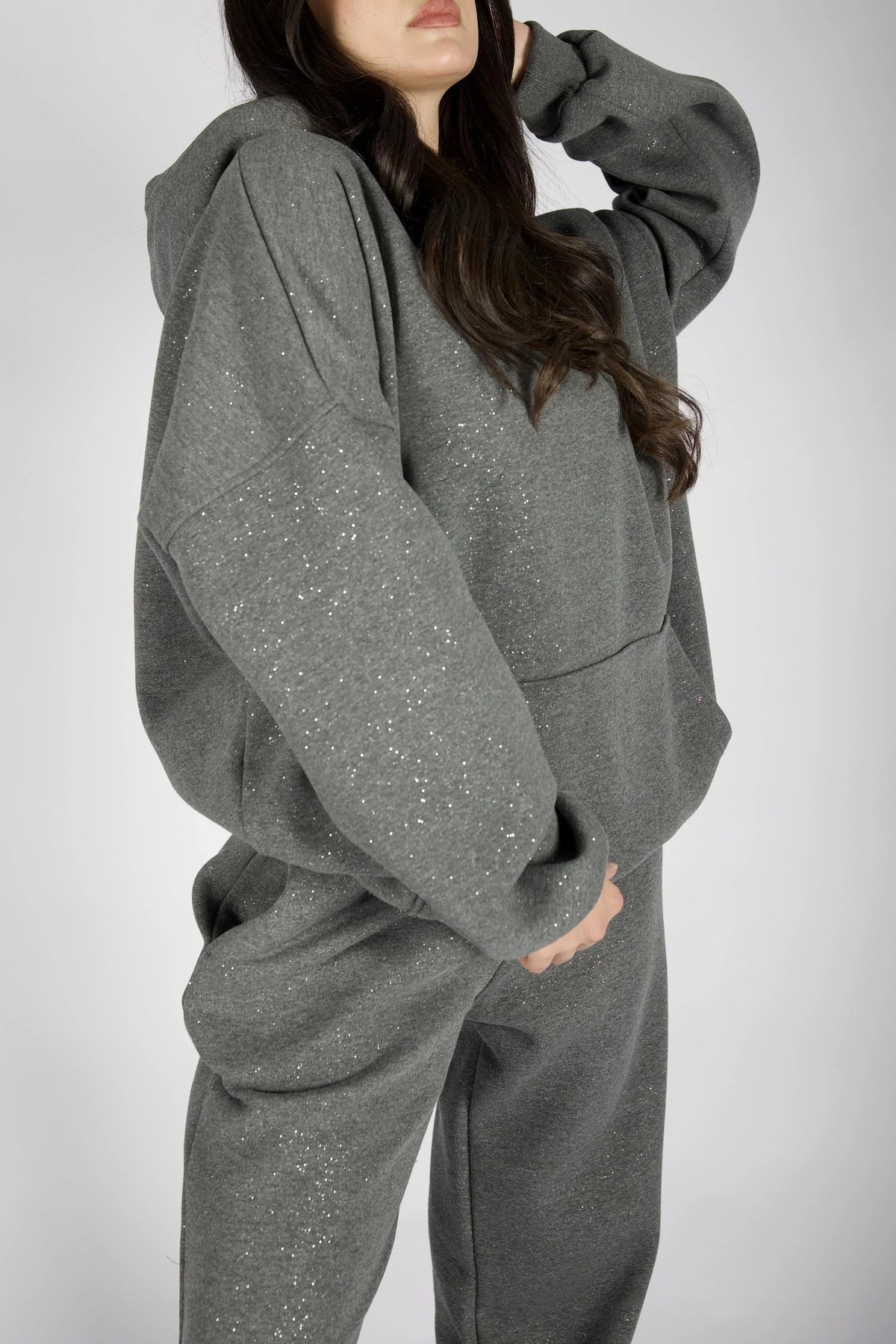 CH 609 -GlitterBlend Fleece Tracksuit - Saimwear