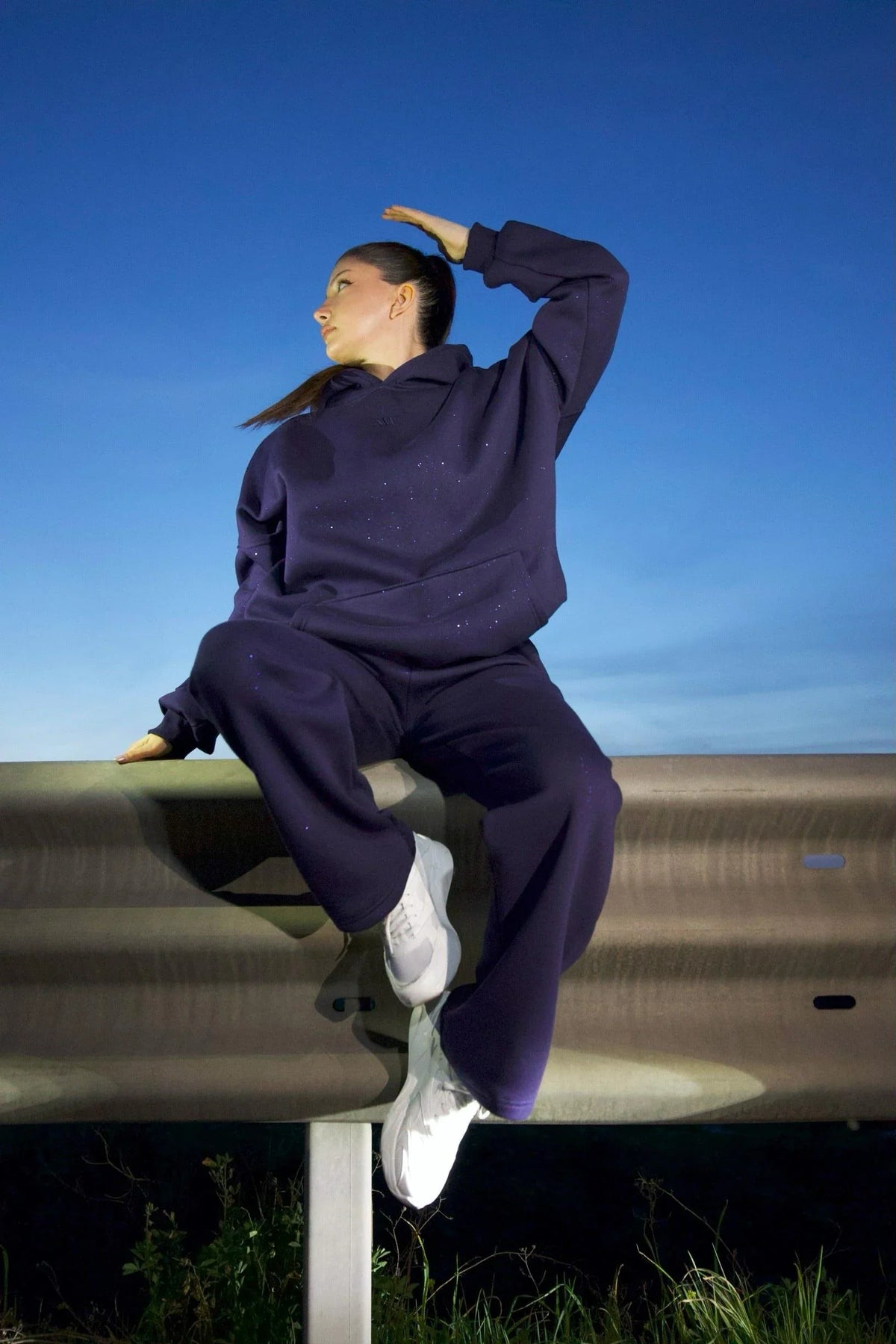 CH 609 -GlitterBlend Fleece Tracksuit - Saimwear