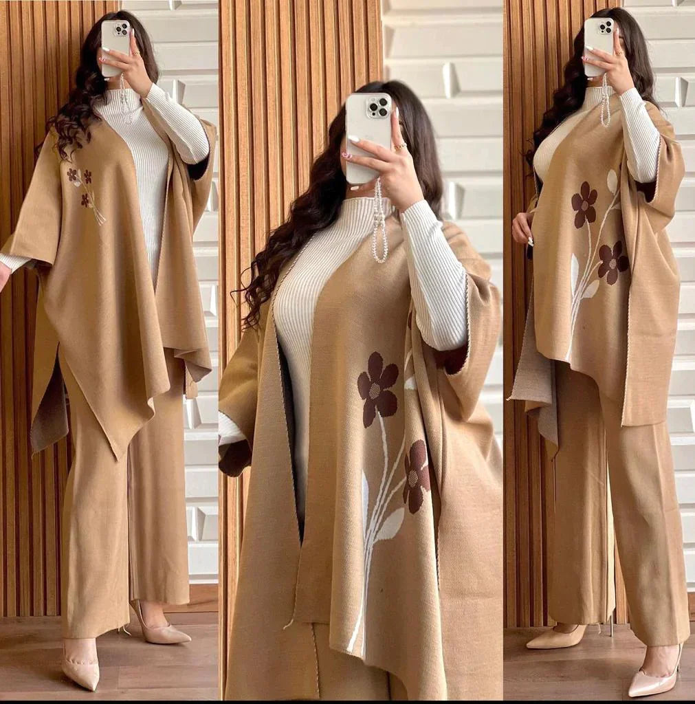 Saimwear Ready To Wear 3 Pcs Winter Fleece Outfit CH-328 - saimwear