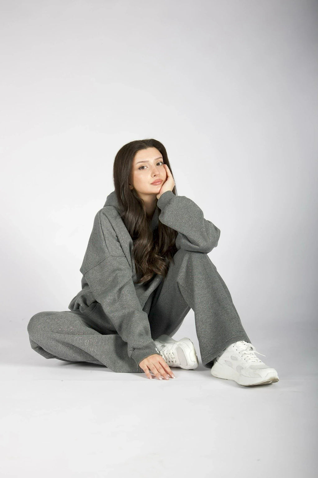 CH 609 -GlitterBlend Fleece Tracksuit - Saimwear