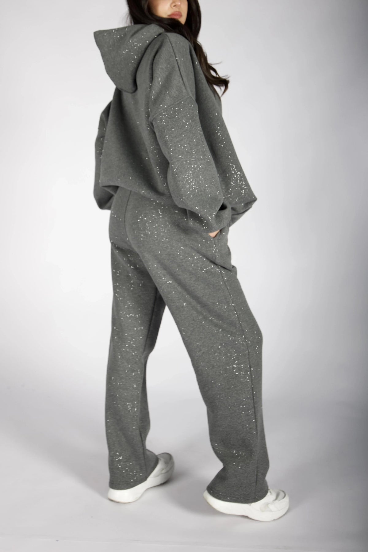 CH 609 -GlitterBlend Fleece Tracksuit - Saimwear
